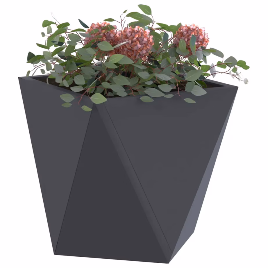 Terasest taimekast, antratsiit, 30 x 30 x 30 cm – 3