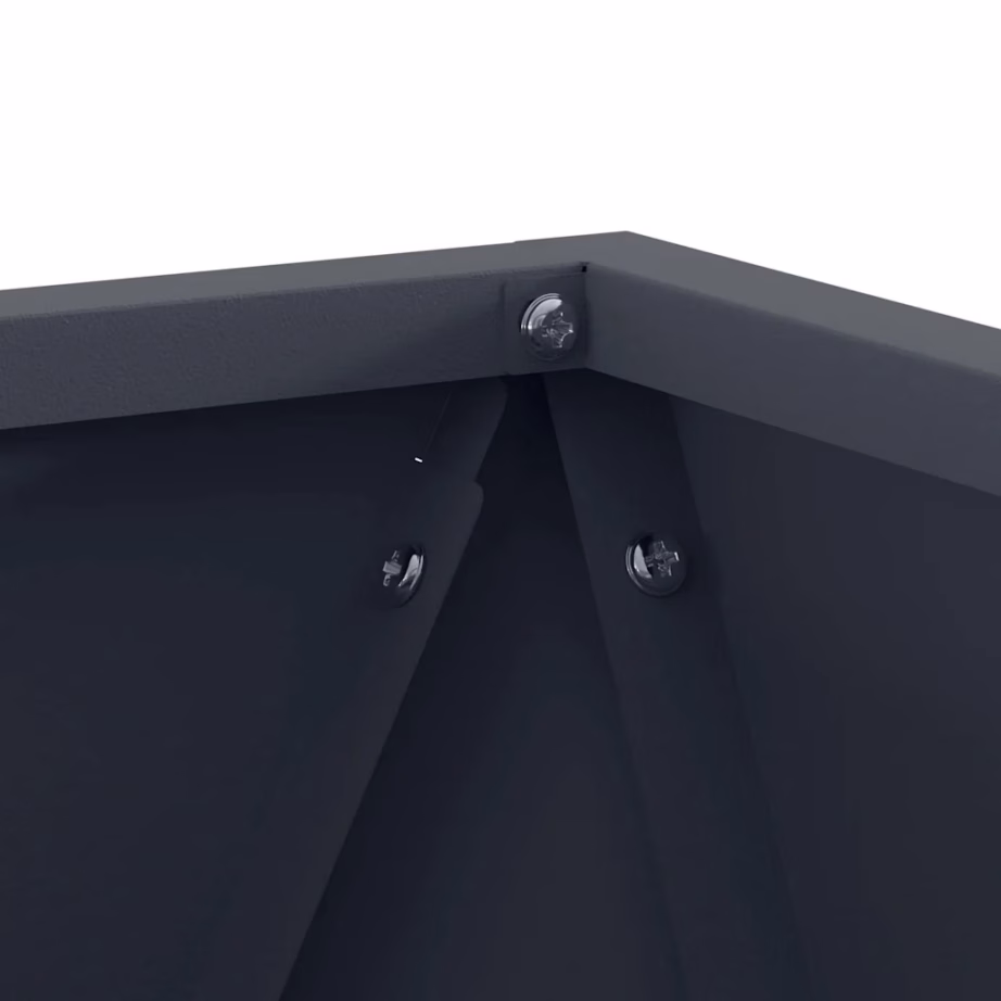 Terasest taimekast, antratsiit, 30 x 30 x 30 cm – 7