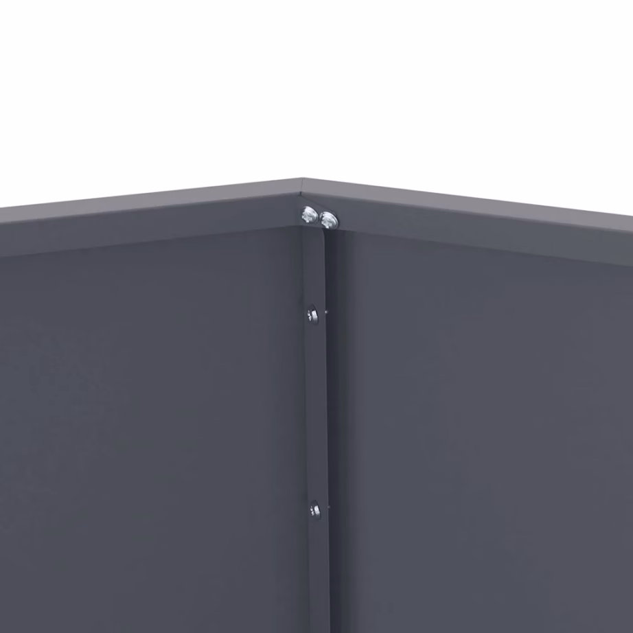 Terasest taimekast antratsiit, 50 x 50 x 40 cm – 7