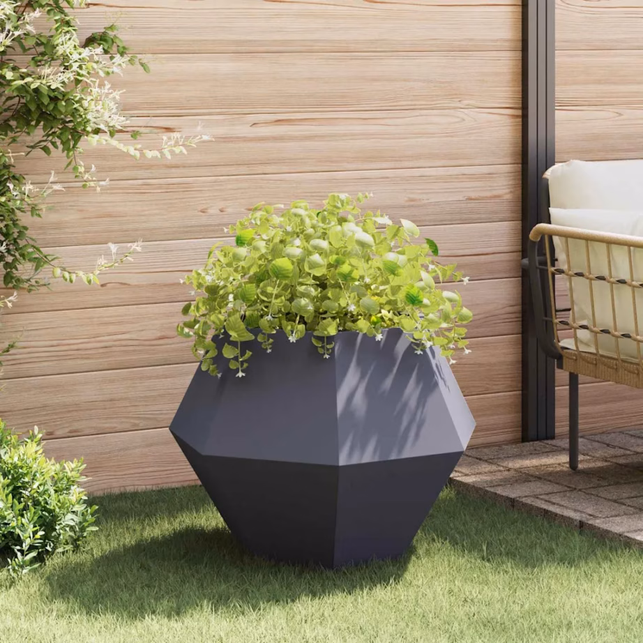 Terasest taimekastid, 2 tk, antratsiit, 75 x 75 x 60 cm – 4
