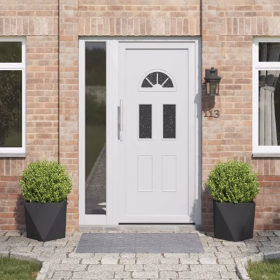 Terasest taimekastid, 2 tk, must, 40 x 40 x 40 cm