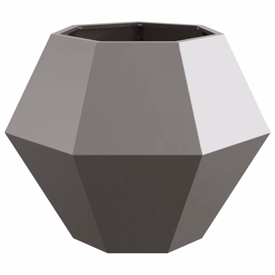 Terasest taimekastid, roostevärvi, 2 tk, 75 x 75 x 60 cm – 6