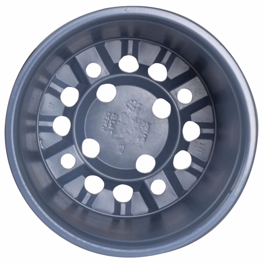 Plastikust lillepotid drenaažiavadega, terrakota, Ø 15 x 13 cm, 50 tk – 7