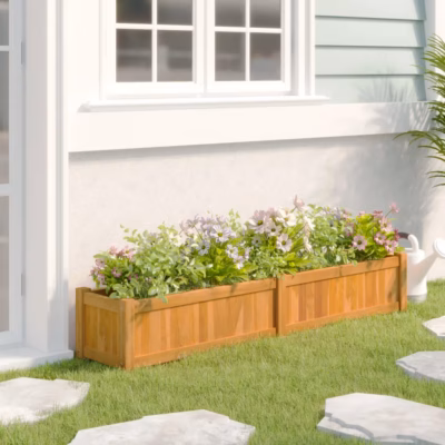 Tiigipuust taimelava, vee baasil viimistlus, 150 x 30 x 25 cm