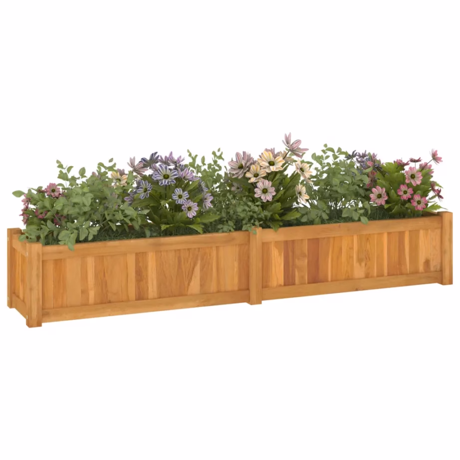 Tiigipuust taimelava, vee baasil viimistlus, 150 x 30 x 25 cm – 3