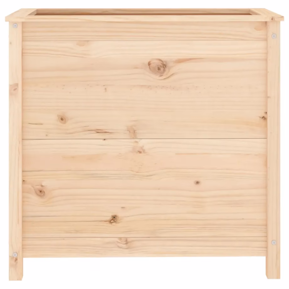 Puidust taimekast aeda ja rõdule, töötlemata männipuit, 82,5 x 40 x 78 cm – 4