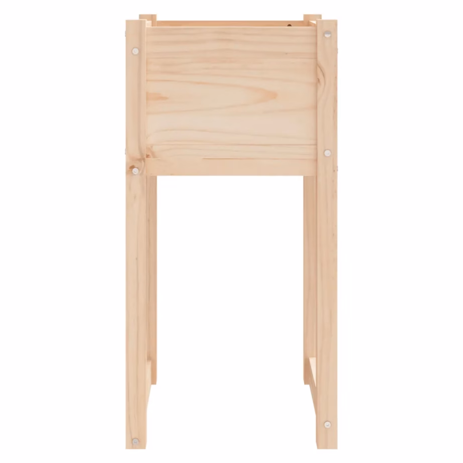 Töötlemata männipuidust taimekastid, 2 tk, 40 x 40 x 81 cm – 5