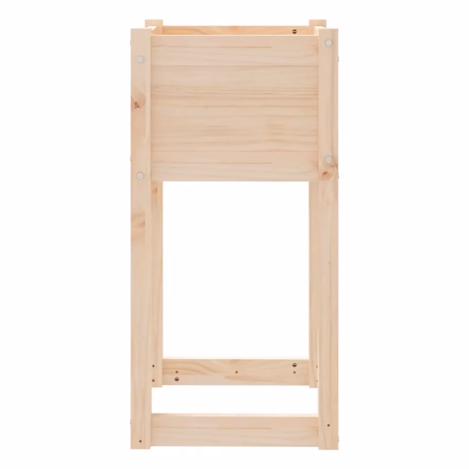 Töötlemata männipuidust taimekastid, 2 tk, 40 x 40 x 81 cm – 6