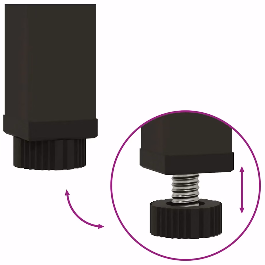 Tõstetud aiapeenar, hõbedane tsinkterasest, 60 x 26 x 45 cm – 9