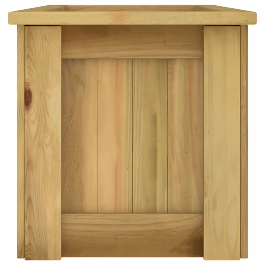 Tõstetud peenar aeda ja terrassile, roheimmutatud männipuidust, 196 x 50 x 50 cm – 6