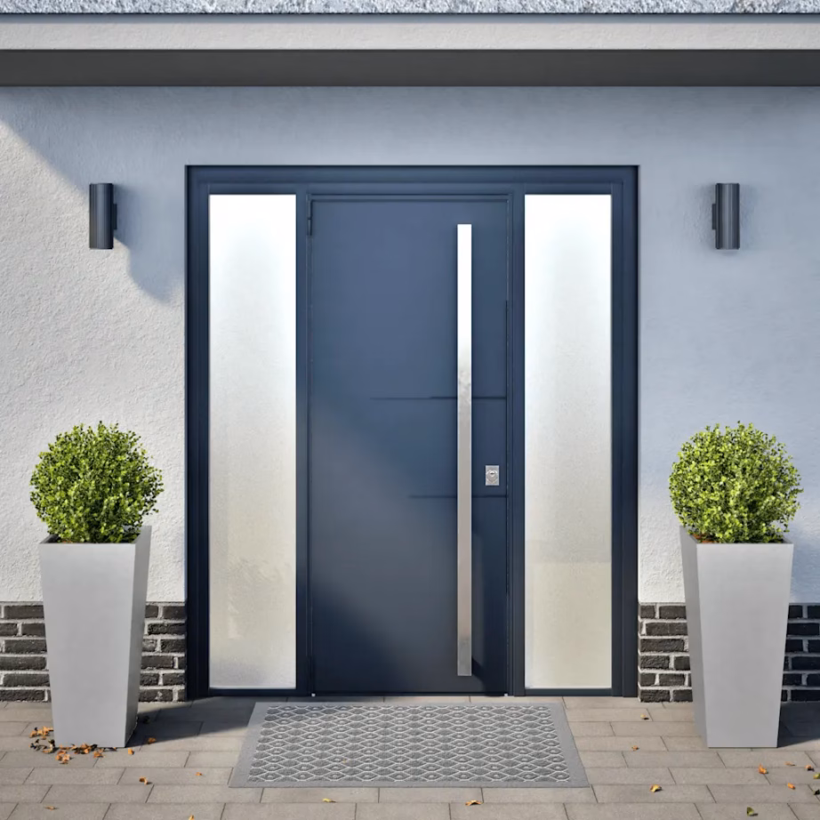 Aia taimekastid põhjaga, 2 tk, tsingitud teras, hõbedane, 35 x 35 x 75 cm – 3