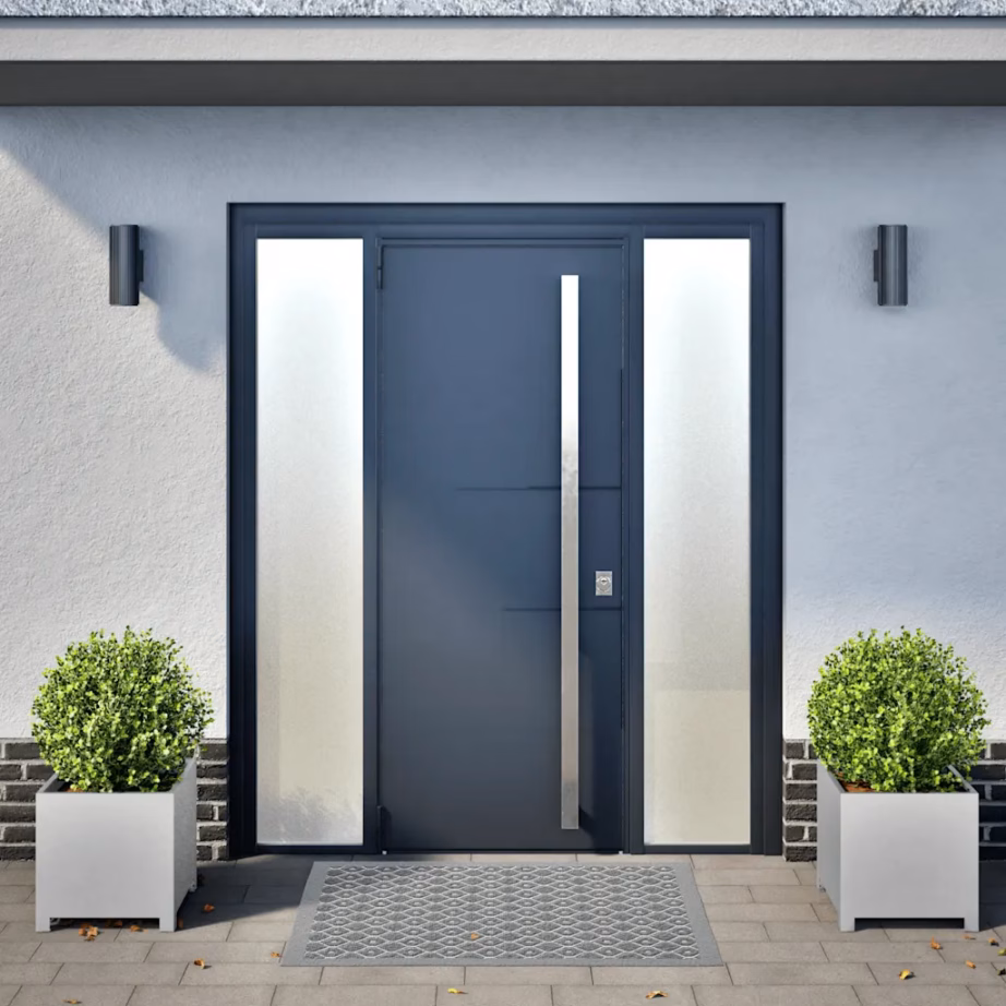 Aia taimekastid põhjaga, 2 tk, tsingitud teras, hõbedane, 40 x 40 x 40 cm – 3