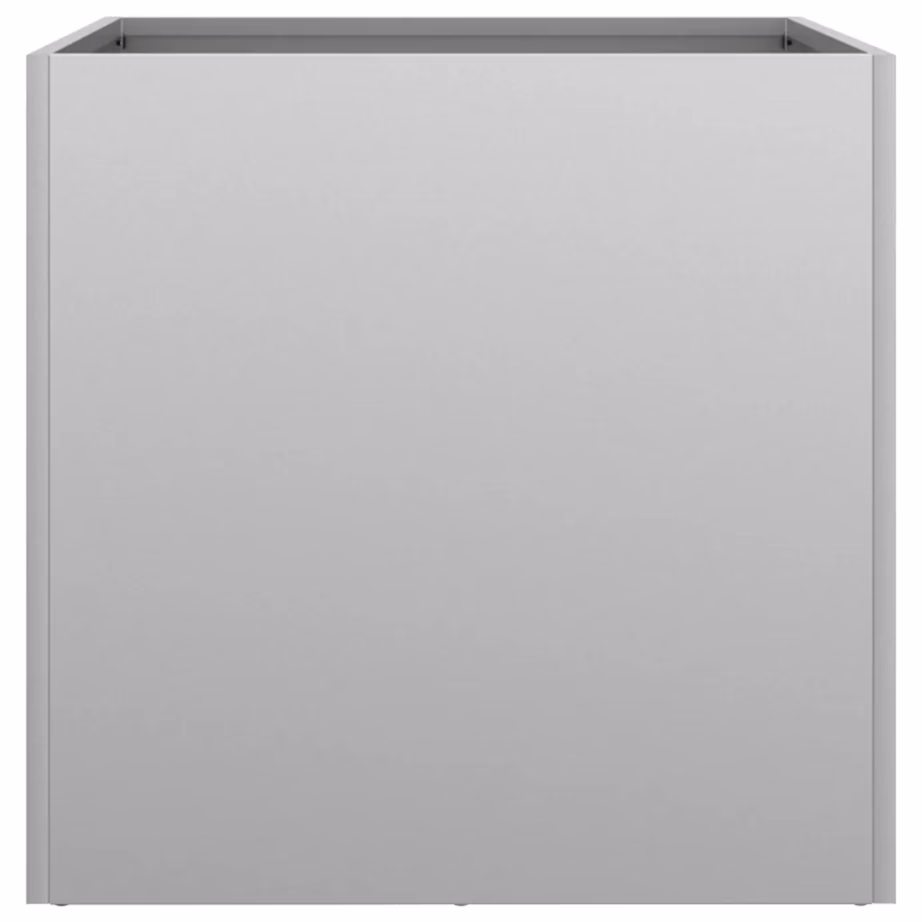 Tsingitud terasest taimekast, hõbedane, 42 x 40 x 39 cm – 6