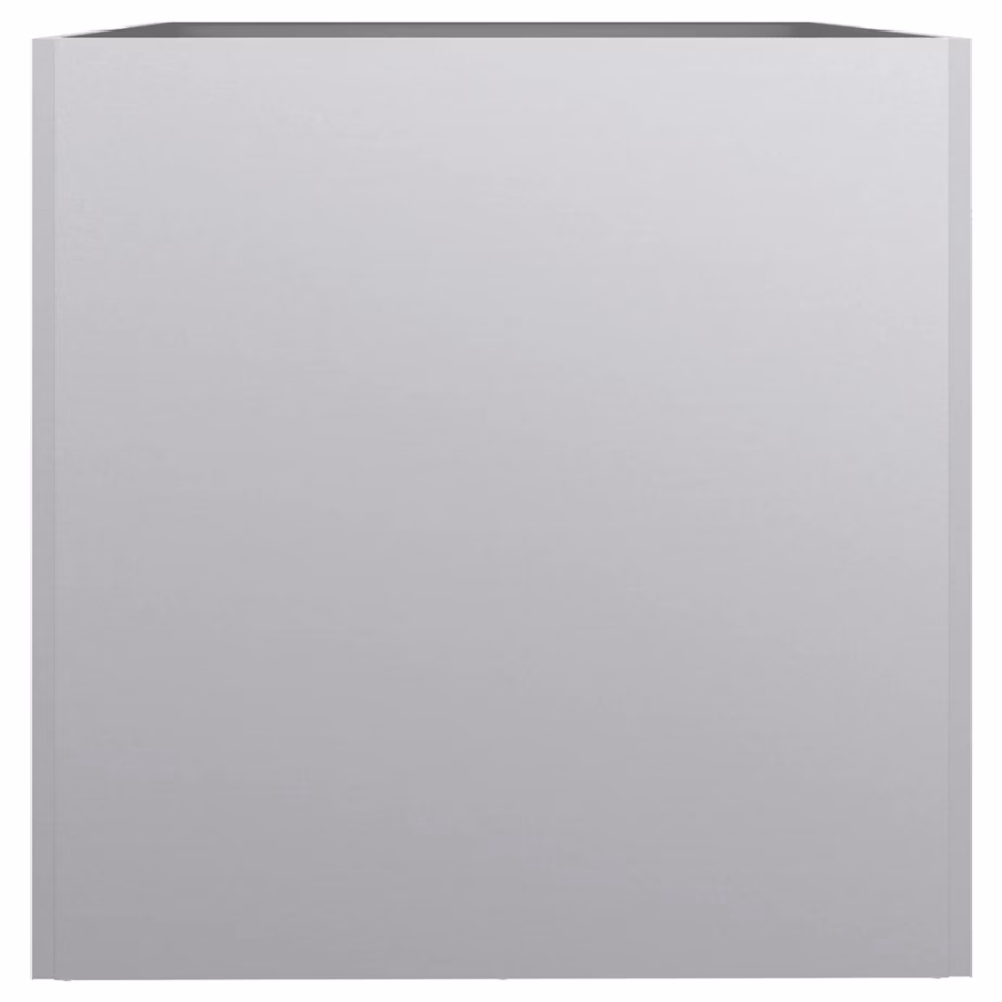 Tsingitud terasest taimekast, hõbedane, 62 x 47 x 46 cm – 7