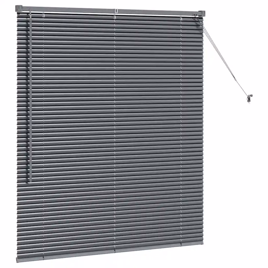 Alumiiniumist Veneetsia ruloo, tumehall, 130 x 110 cm – 5