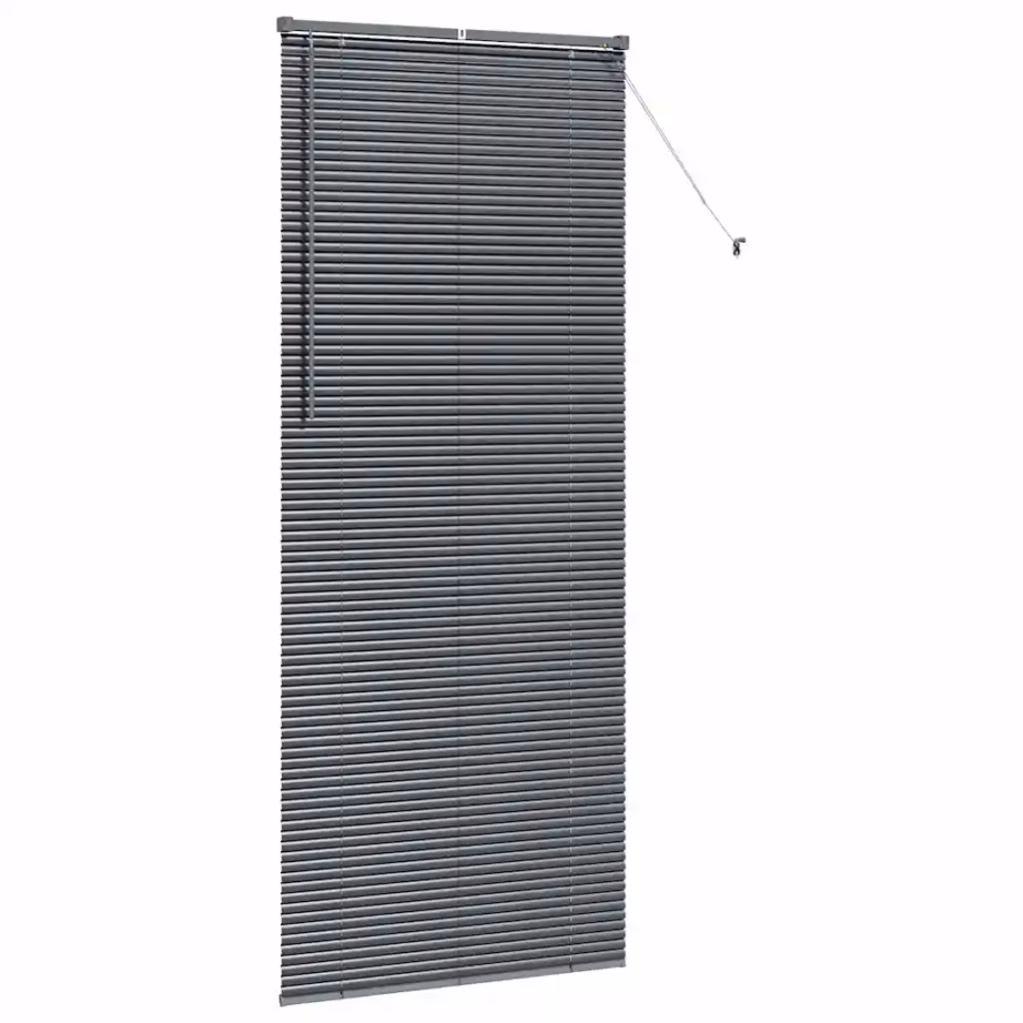 Veneetsia ruloo tumehallist alumiiniumist, 220 x 95 cm – 5