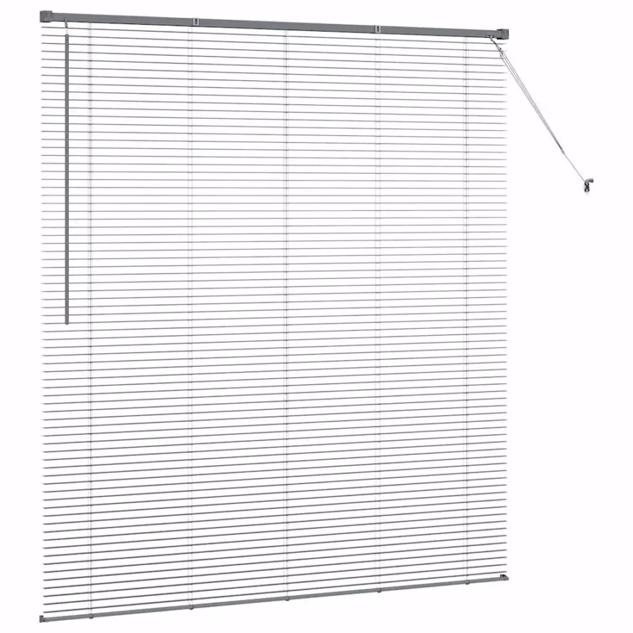 Tumehall alumiiniumist Veneetsia ruloo, 175 x 160 cm – 6