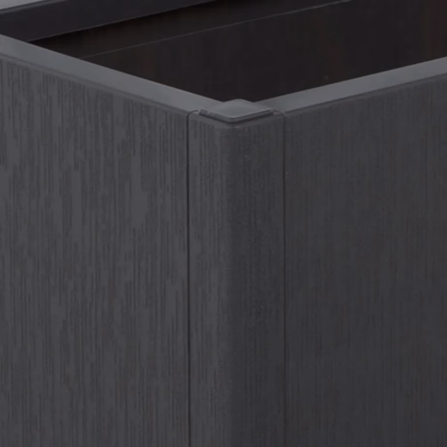 Võrega taimekast ronitaimedele, tumehall PP, 80 x 36 x 140 cm, 80 l – 7