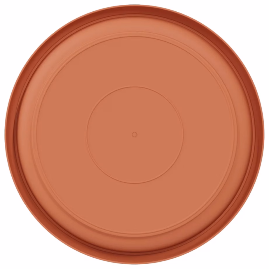 Ümmargune lillepotialus 24 tk, kohviroosa, Ø 21,5 x 2,5 cm – 6