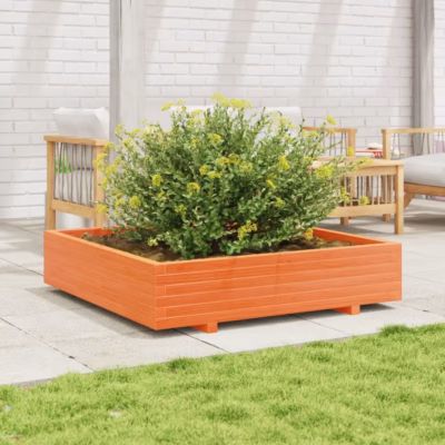 Vahapruun männipuidust aia taimekast, 110 x 110 x 26,5 cm