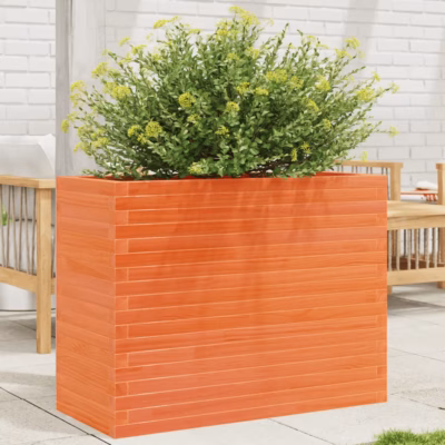 Vahapruun männipuidust aia taimekast, 90 x 40 x 68,5 cm