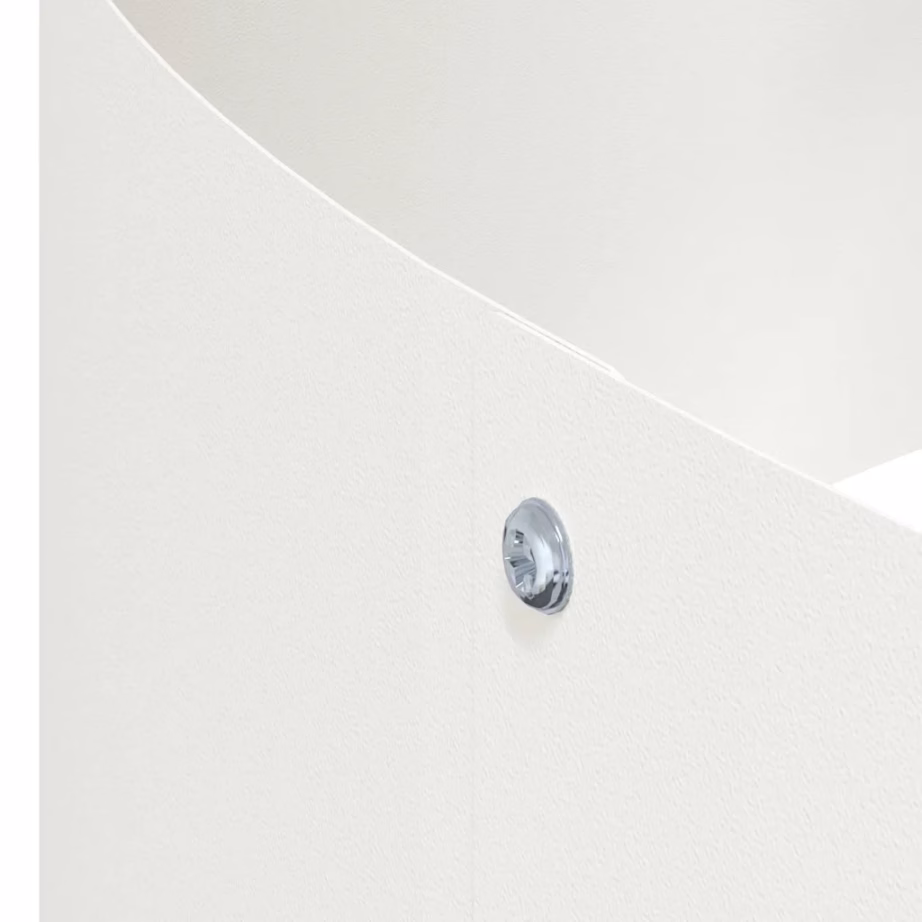 Valge metallist aia istutuspott, 90 x 90 x 20 cm, külmvaltsitud terasest – 9