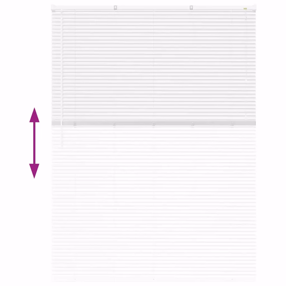 Valge alumiiniumist Veneetsia ribakardin, 175 x 130 cm – 12