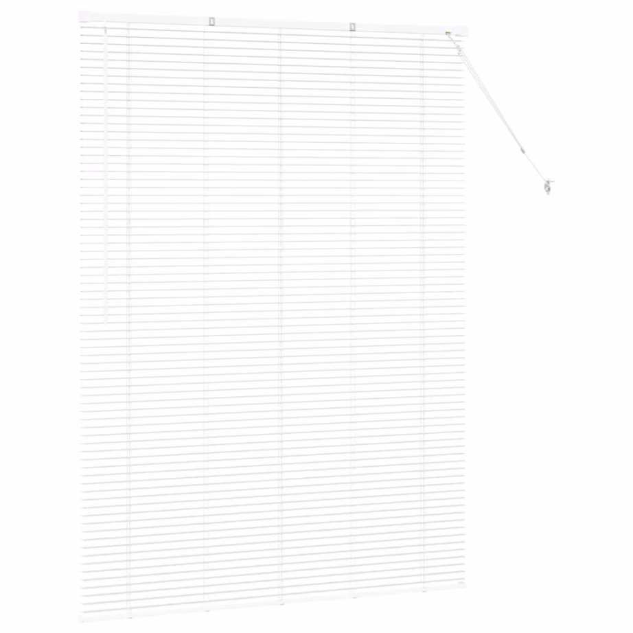 Valge alumiiniumist Veneetsia ribakardin, 175 x 130 cm – 6