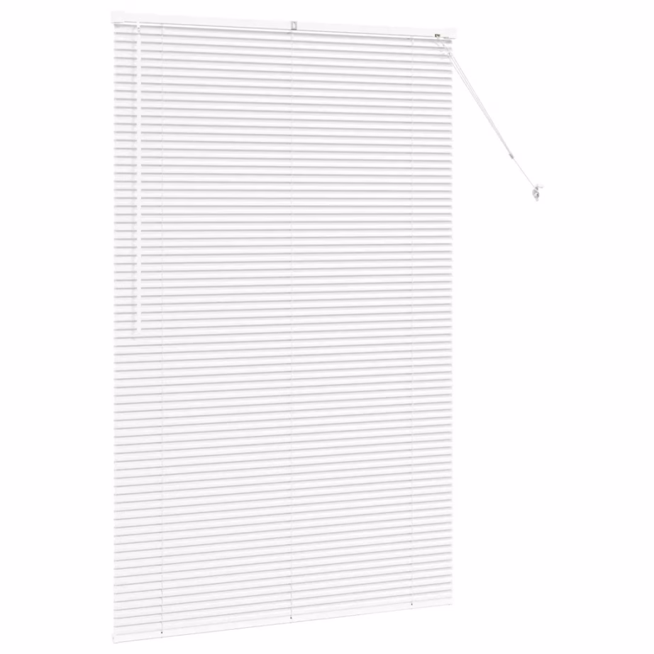 Veneetsia ruloo, valge alumiinium, 175 x 115 cm - 5