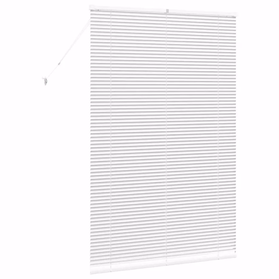 Veneetsia ruloo, valge alumiinium, 175 x 115 cm - 7