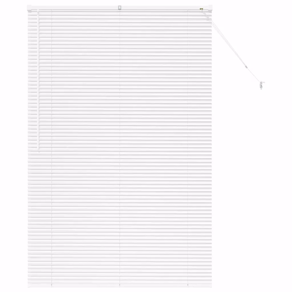 Valge alumiiniumist Veneetsia ruloo, 175 x 120 cm