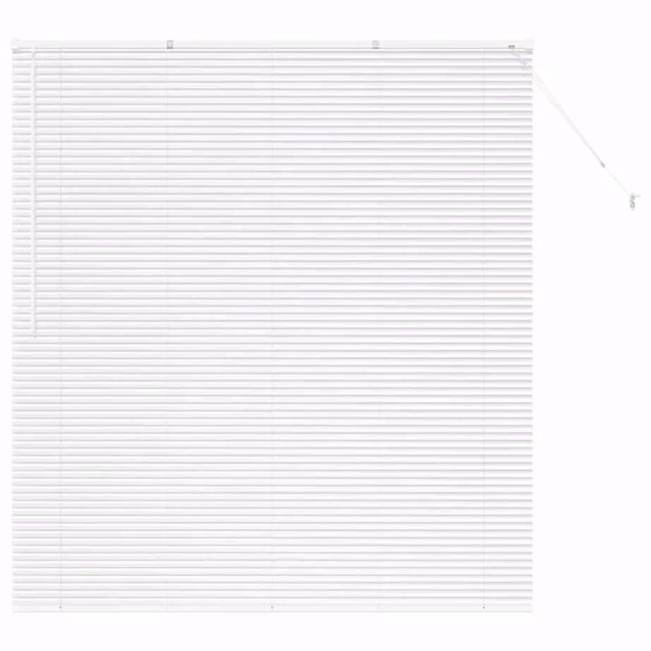 Valge alumiiniumist Veneetsia ruloo, 175 x 155 cm - 2