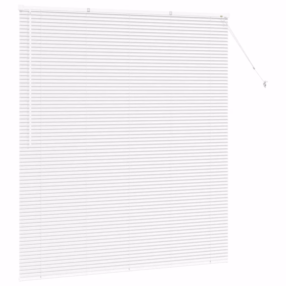 Valge alumiiniumist Veneetsia ruloo, 175 x 155 cm - 5