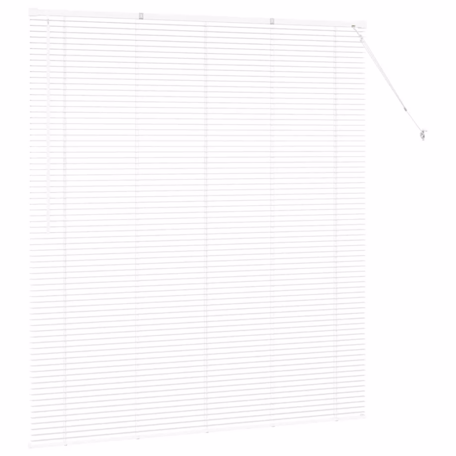 Valge alumiiniumist Veneetsia ruloo, 175 x 155 cm - 6