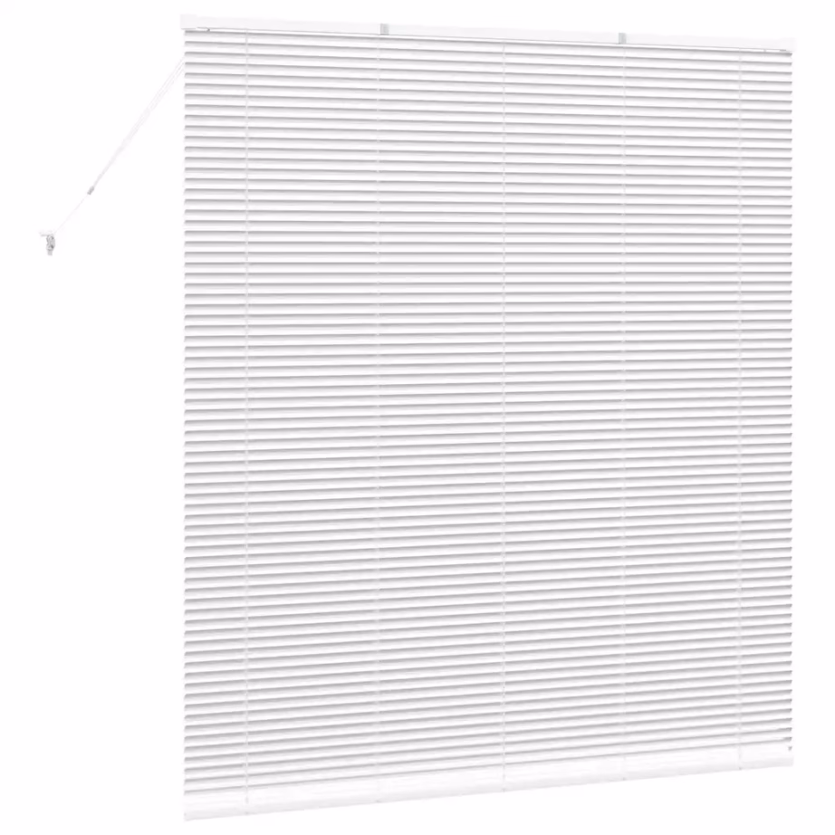 Valge alumiiniumist Veneetsia ruloo, 175 x 155 cm - 7