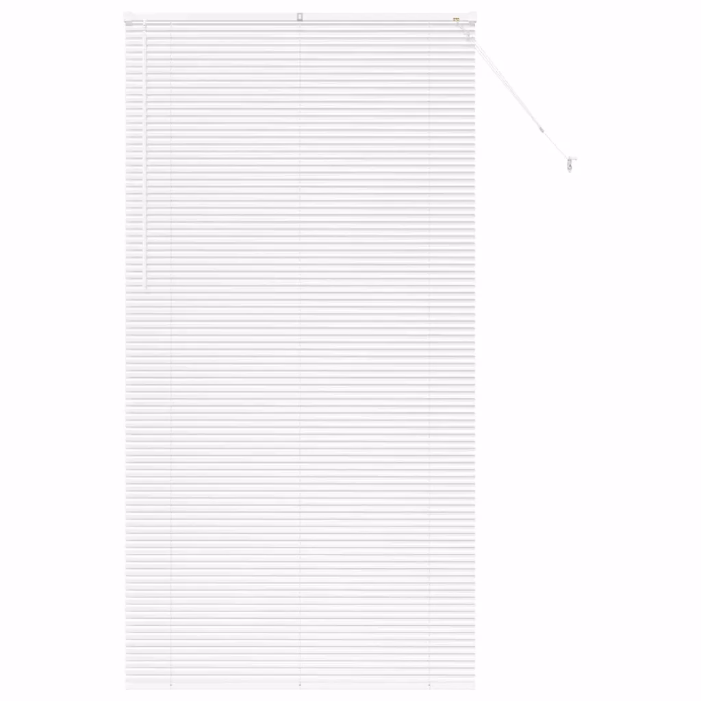 Valge alumiiniumist Veneetsia ruloo, 220 x 110 cm