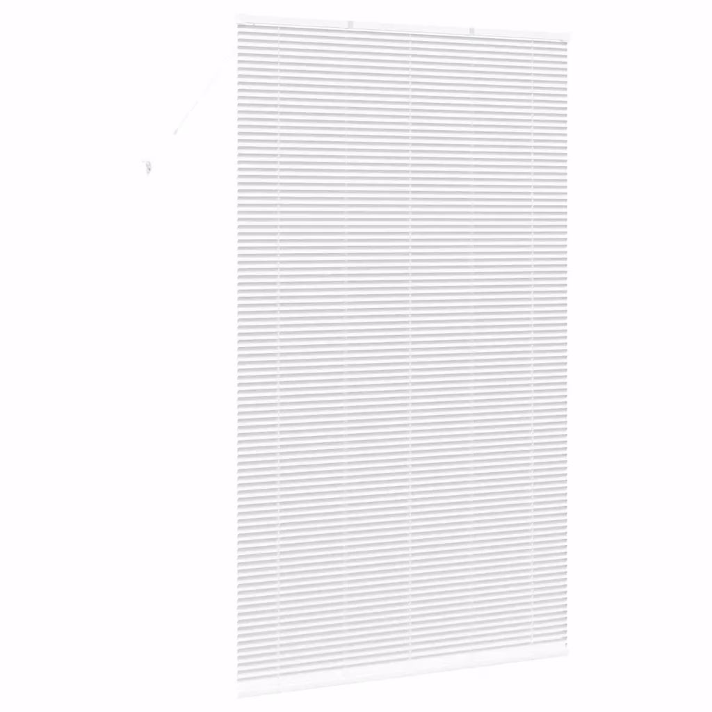 Valge alumiiniumist Veneetsia ruloo 220 x 135 cm