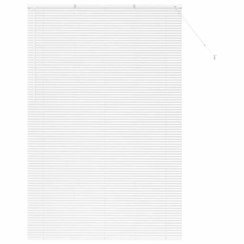Valge alumiiniumist Veneetsia ruloo, 220 x 150 cm
