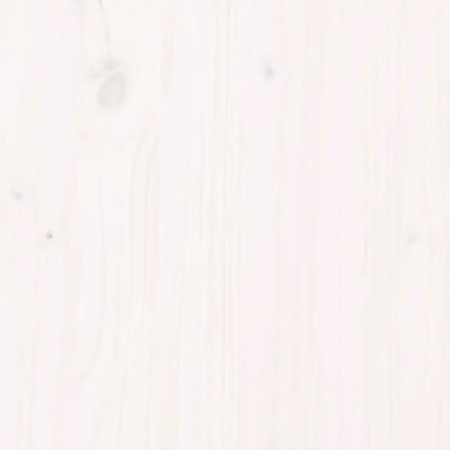 Valge männipuidust aia taimekast, 110 x 40 x 49,5 cm – 9