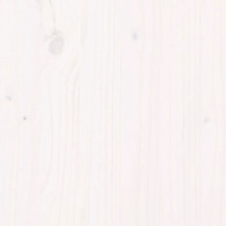 Valge männipuidust aia taimekast, 110 x 60 x 23 cm – 9