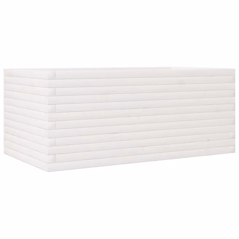 Aia taimekast valge männipuidust, 110 x 60 x 46 cm – 2