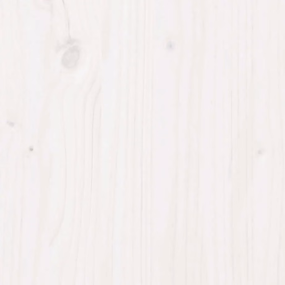Aia taimekast männipuidust, valge, 110 x 60 x 68,5 cm – 9