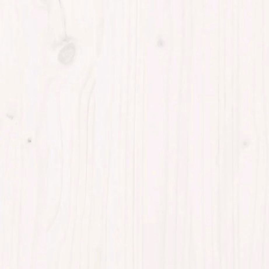 Valge männipuidust aia taimekast, 60 x 60 x 26,5 cm – 9