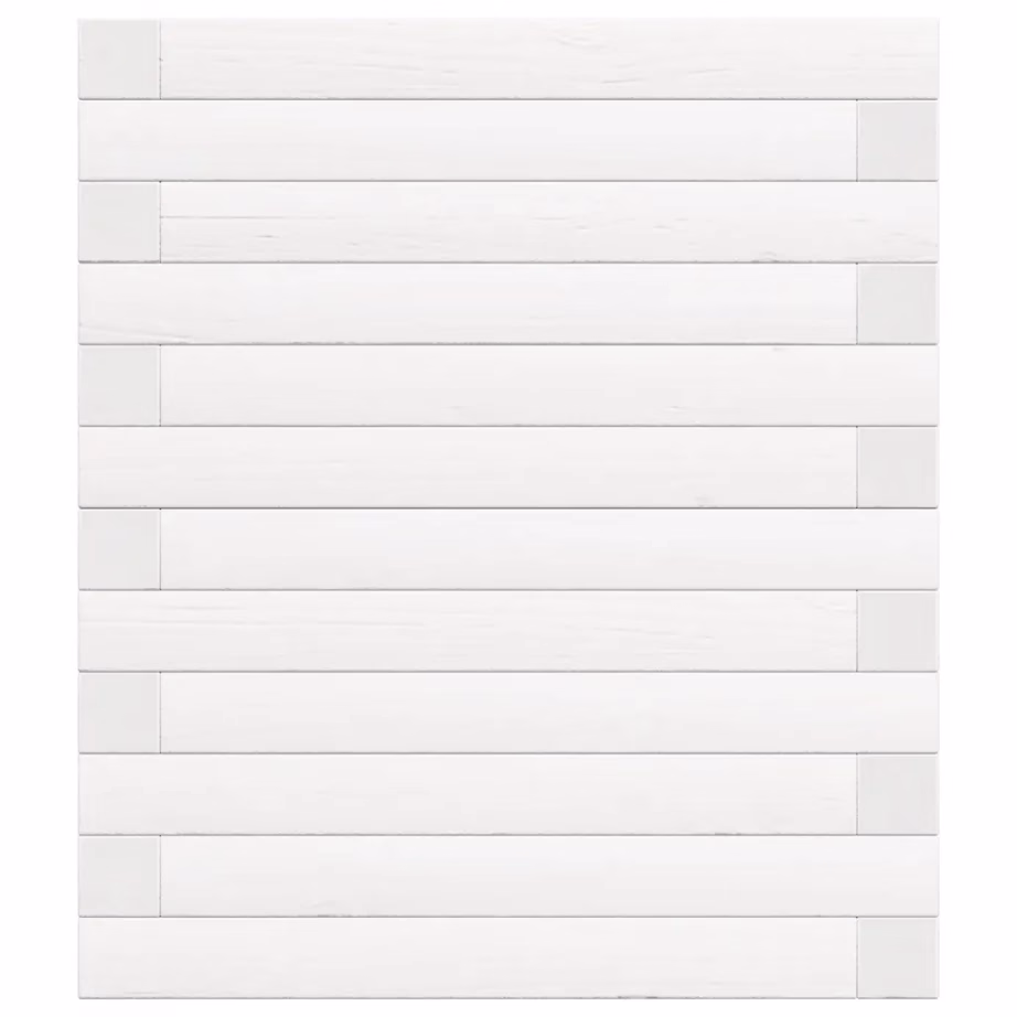 Valge männipuidust aia taimekast, 90 x 40 x 46 cm – 6