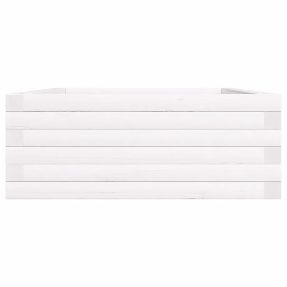 Männipuidust aia taimekast, valge, 90 x 60 x 23 cm – 6