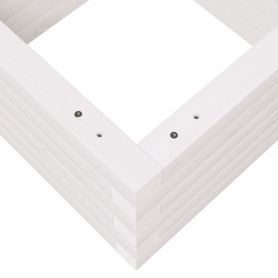 Männipuidust aiataimekast, valge, 40 x 40 x 23 cm – 8