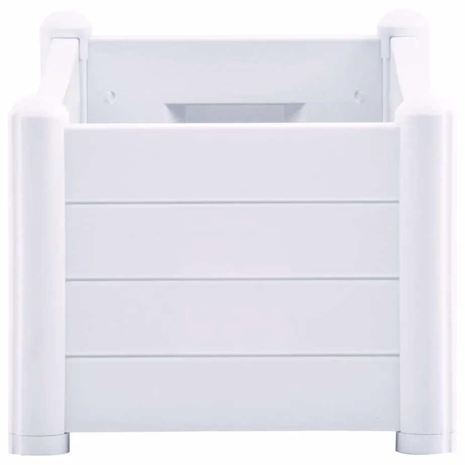 Aia taimelava PP-st, valge, 80 l, 100 x 43 x 35 cm – 4