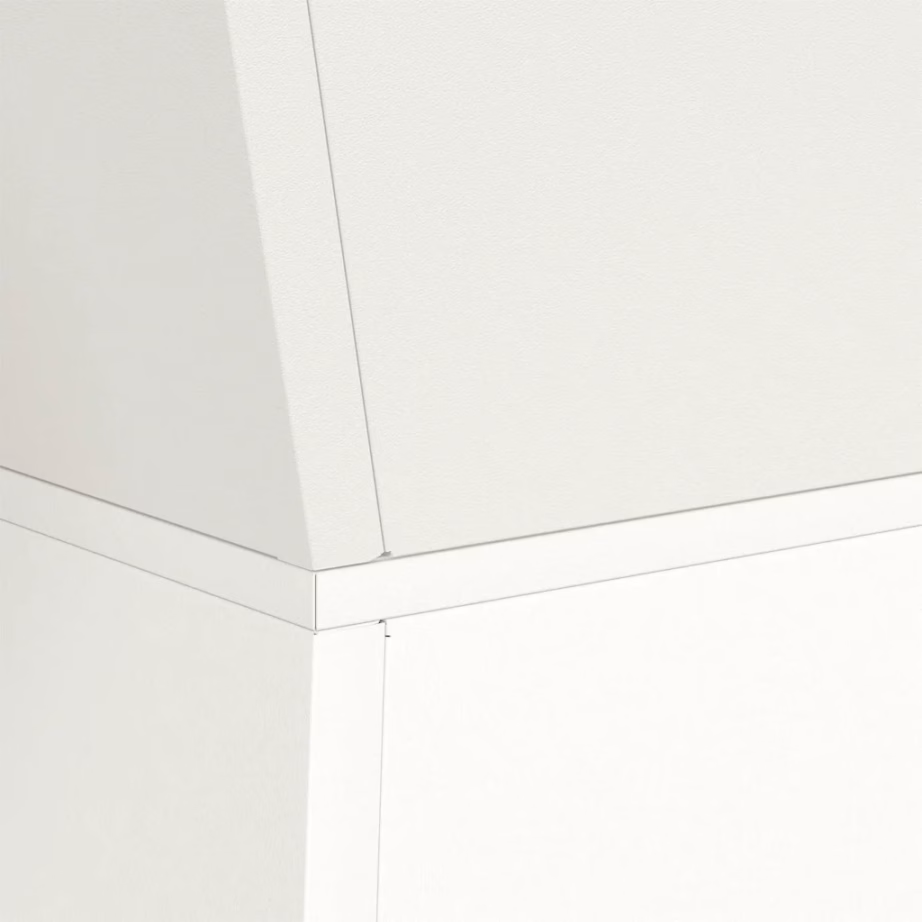 Valge sambakujuline istutusnõu välitingimustesse, 35 x 35 x 73 cm – 8