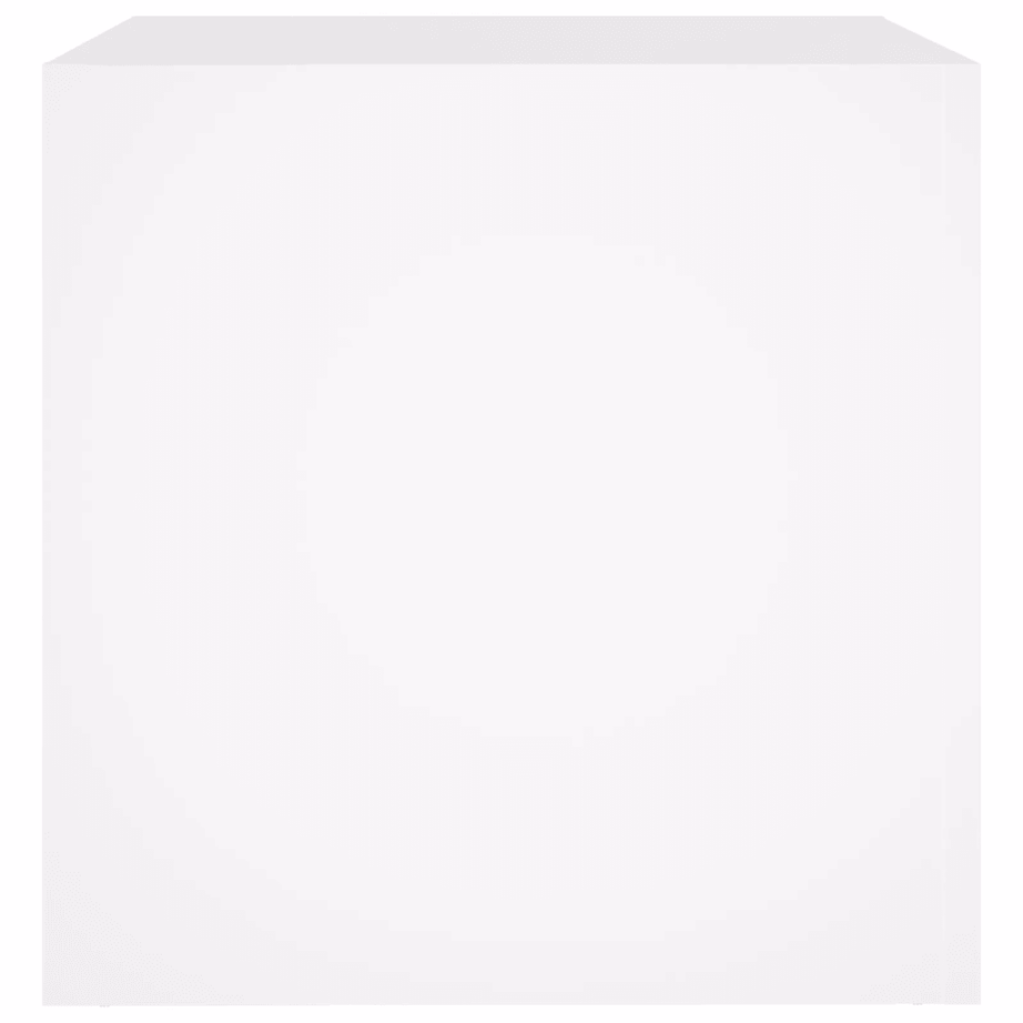 Valge tehispuidust taimekast, 40 x 40 x 40 cm – 5