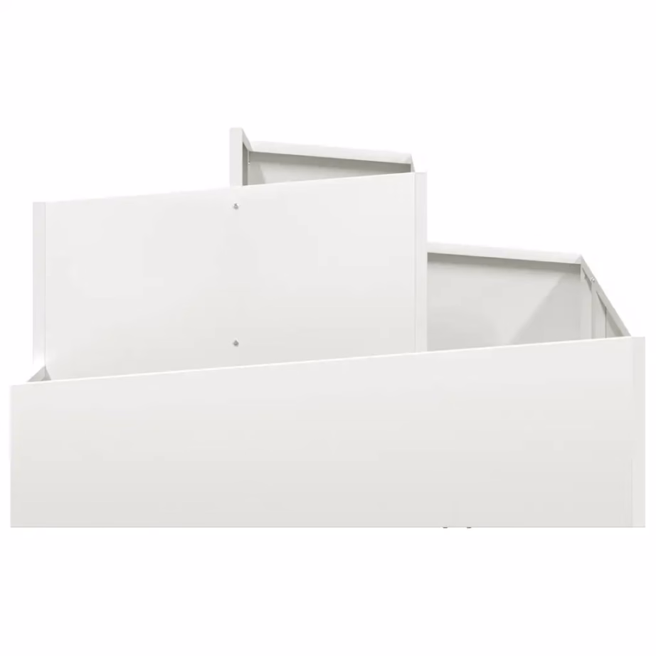 Valge terasest aiastutuskast, külmvaltsitud teras, 80 x 80 x 50 cm – 5